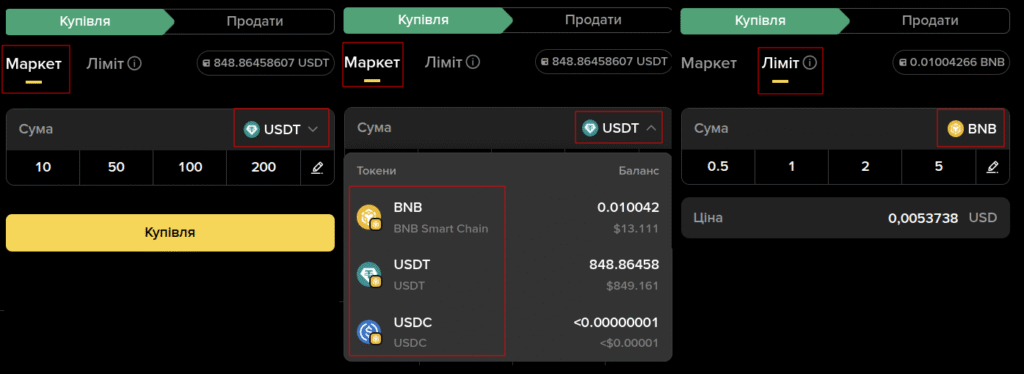 Лімітні ордери на Байненс Альфа виконуються тільки в БНБ