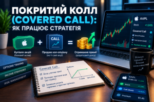 covered call - покритий кол, що це за стратегія і як працює