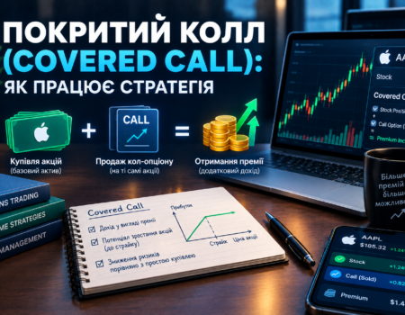 covered call - покритий кол, що це за стратегія і як працює