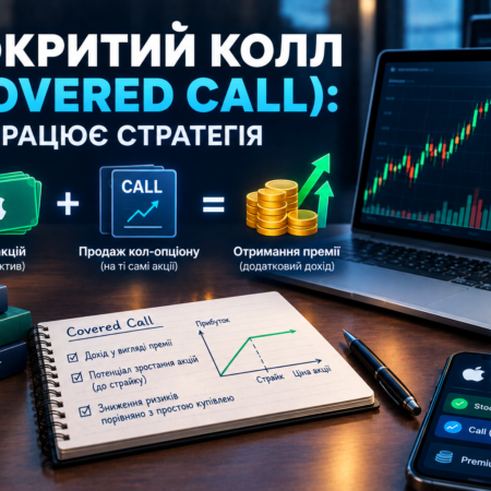 covered call - покритий кол, що це за стратегія і як працює
