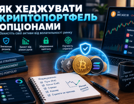 як захистити криптопортфель, хеджування крипти опціонами