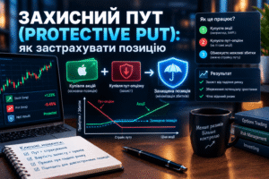 Захистний пут в опціонах - що це, і як торгувати