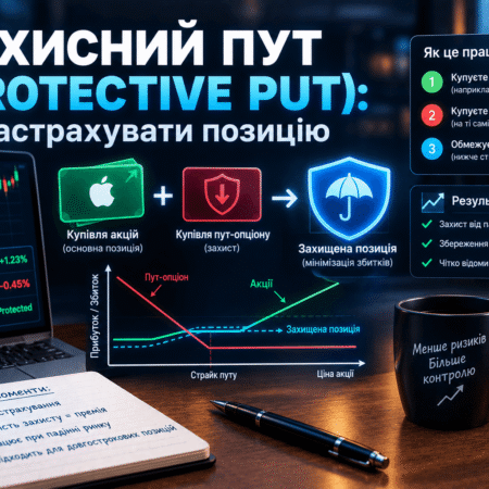 Захистний пут в опціонах - що це, і як торгувати